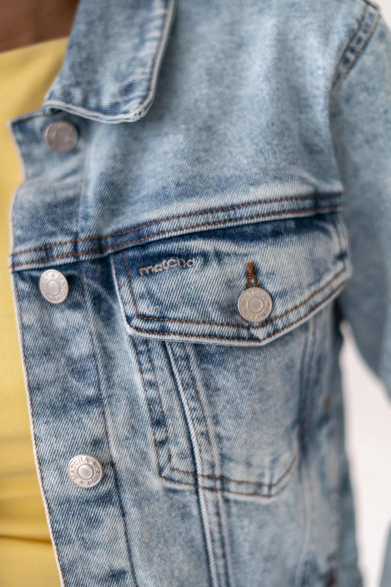 DENIM JACKET - LIGHT BLUE - Image 6